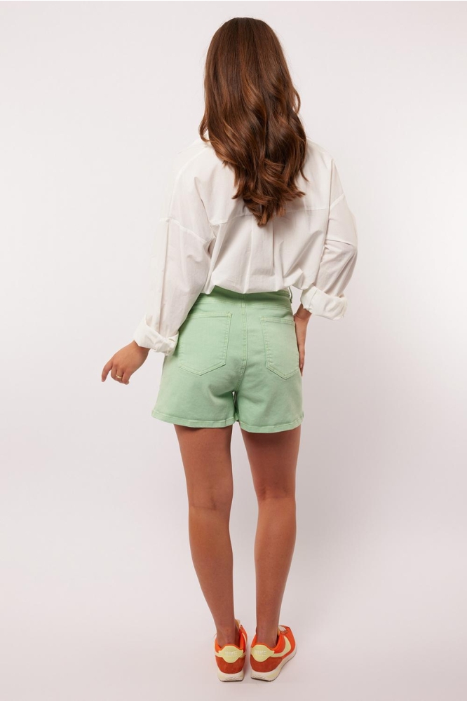 KESHIA SHORTS 25ZFNF04 754 EDGE WATER GREEN